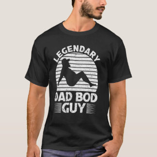 Dad Bod Father Figure Father's Day 1 T-Shirt