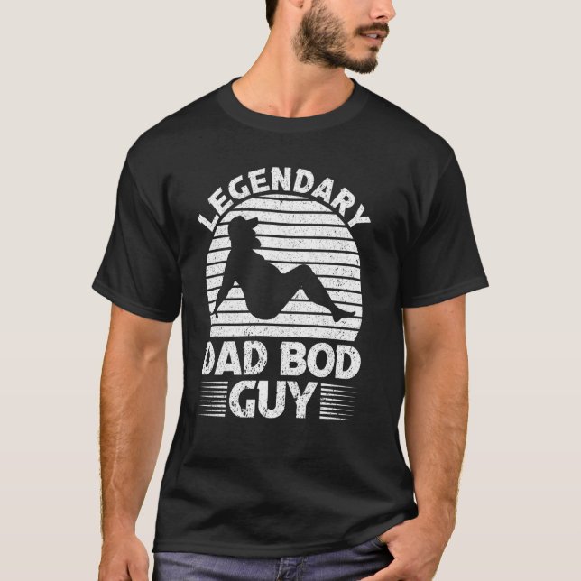 Dad Bod Father Figure Father's Day 1 T-Shirt (Front)