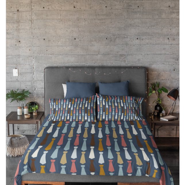 Dad Business Ties Pattern Pillowcase (Creator Uploaded)