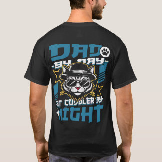 Dad By Day Cat Cuddler By Night Streetwears T-Shirt
