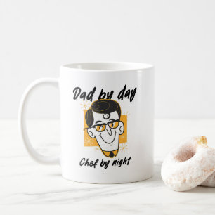 Dad by Day, Chef by Night Coffee Mug