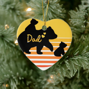 DAD CERAMIC ORNAMENT