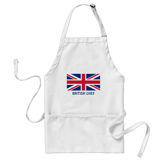 Dad Chef British Chef Apron (Front)
