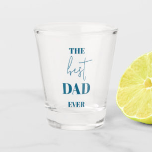 Dad & Child – Heart Frame Best Dad Ever Shot Glass