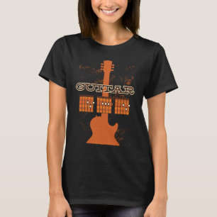 Dad Chords Musician   guitarist dad daddy Chord fa T-Shirt