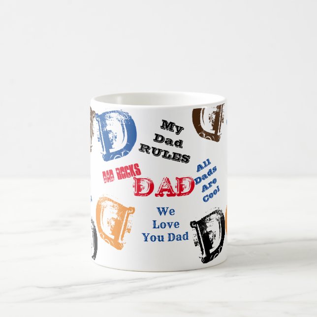 Dad Coffee Mug (Center)
