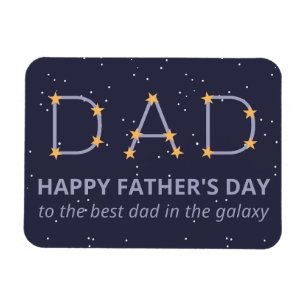 Dad Constellation Happy Father's Day Magnet