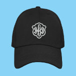 Dad Crest Simple Modern Typography Custom Embroidered Hat<br><div class="desc">Dad Crest Simple Modern Typography Custom Embroidered Baseball Cap features the simple modern embroidered text "Dad" in a modern crest. Perfect as a gift for dad for Father's Day,  Christmas,  birthday and more. Created by Evco Studio www.zazzle.com/store/evcostudio</div>