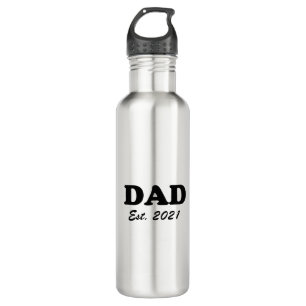 Dad, Custom Est date Father's Day cool 710 Ml Water Bottle