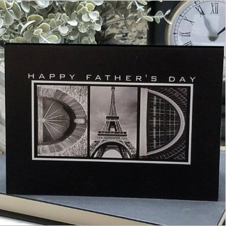"Dad" Custom Text Any Occasion Card