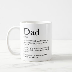 Dad Cute Lovely Funny Definition Coffee Mug
