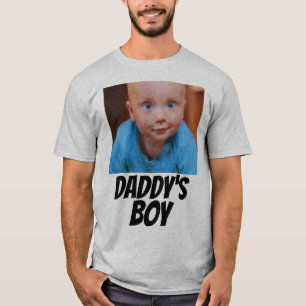 DAD DADDY CUSTOM T-SHIRTS - ADD CHILD'S PHOTO