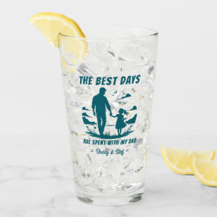 Dad & Daughter - Best Days Glass