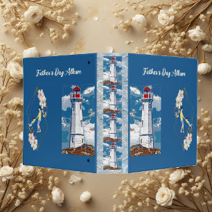 Dad Daughter Bonding Lighthouse Father's Day Album Binder