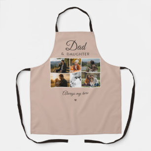 Dad & Daughter Personalized Photo Album Apron