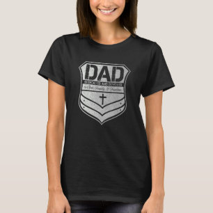 Dad Dedicated And Devoted Happy Father's Day T-Shirt