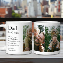 Dad Definition Funny & Heartfelt Family Photo