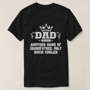Dad Definition Funny Meaning Cool Father's Day T-Shirt