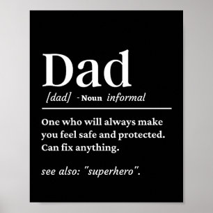 Dad Definition Poster