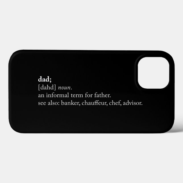 Dad - Dictionary Definition Case-Mate iPhone Case (Back (Horizontal))