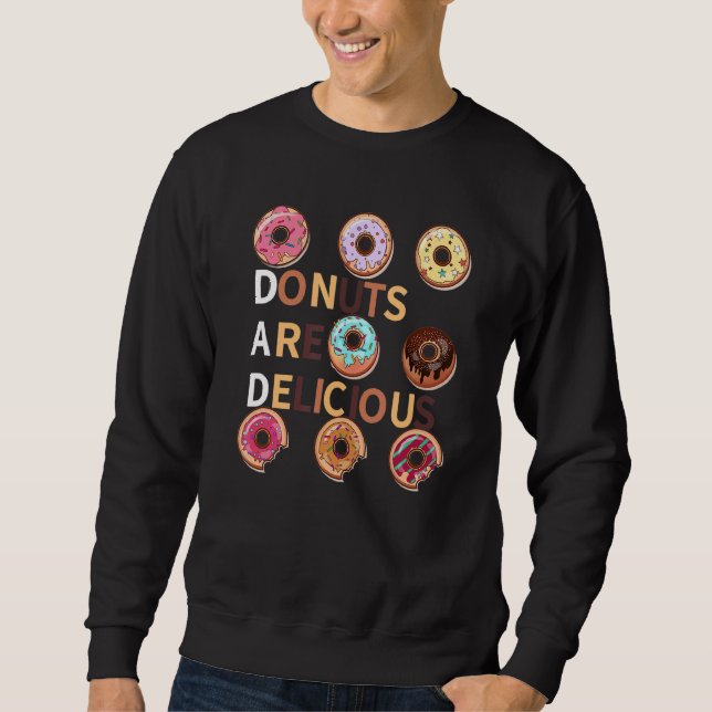 Dad Doughnuts Sweatshirt (Front)