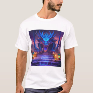 Dad dragon's skull. t-shirt 