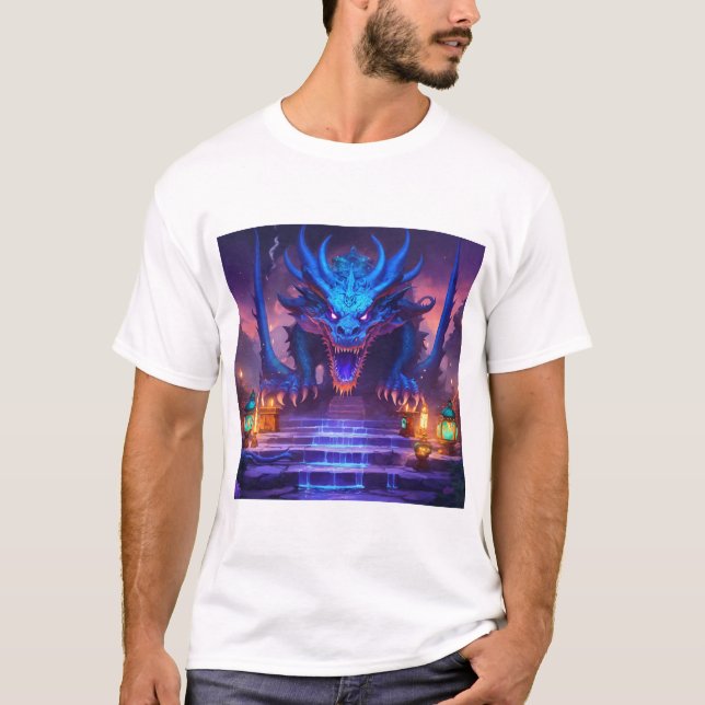 Dad dragon's skull. t-shirt  (Front)