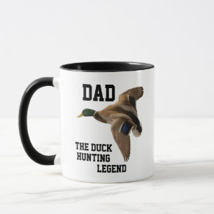 Dad Duck Hunting Legend Mallard Father's Day Mug