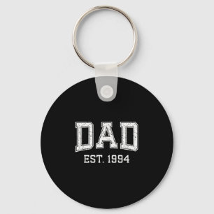 Dad Est 1994 Dad D Fathers Day Ized Keychain