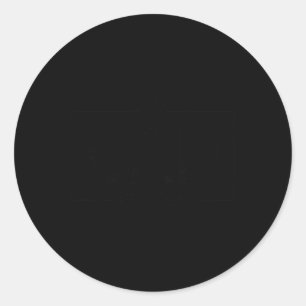 Dad Est. 2024 Expect Baby 2024, Father 2024 New Da Classic Round Sticker