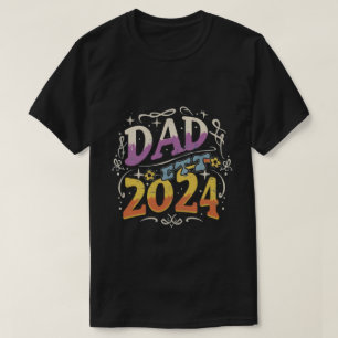 dad est 2024, Promoted To Daddy Est. 2024 T-Shirt