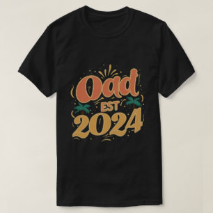 dad est 2024, Promoted To Daddy Est. 2024 T-Shirt