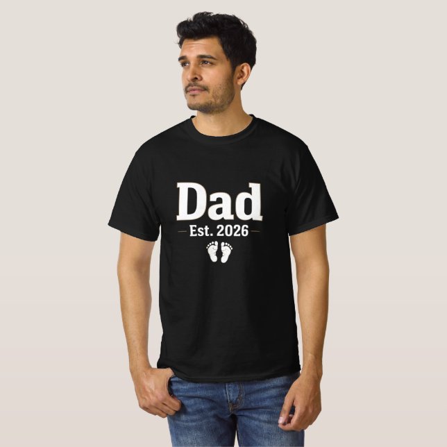 Dad Est. 2026 Tshirt (Front Full)