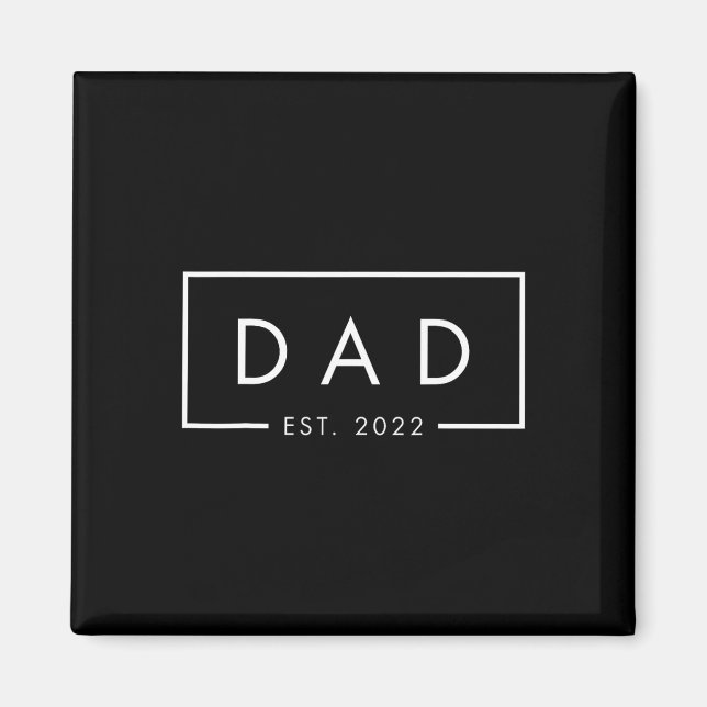Dad Est  Magnet (Front)