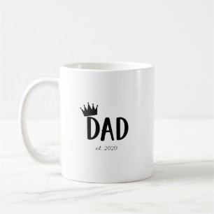 Dad Established 2020   Personalized Coffee Mug