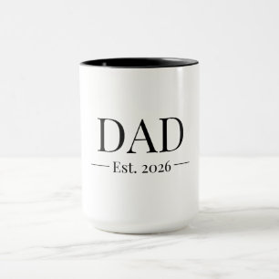 Dad Established 2026 Mug