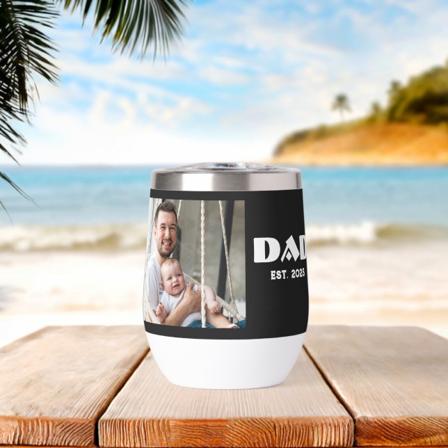 Dad Established Bold Photo (Beach (Rotated))