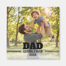 Dad Established Fatherhood Gift