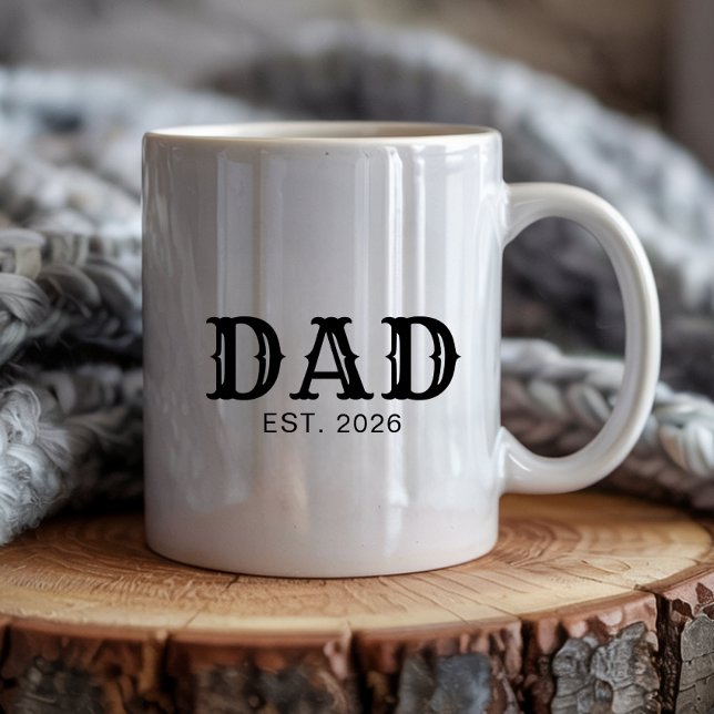 Dad Established New Dad Gift Coffee Mug (Creator Uploaded)