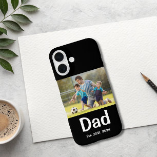 Dad Established Photo  iPhone 16 Case