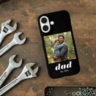 Dad Established Photo Father's Day iPhone 16 Case
