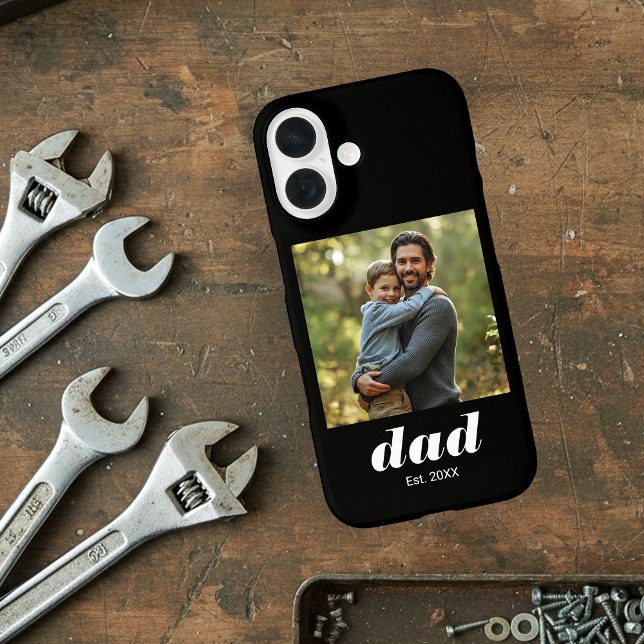 Dad Established Photo Father's Day Case-Mate iPhone Case (Creator Uploaded)