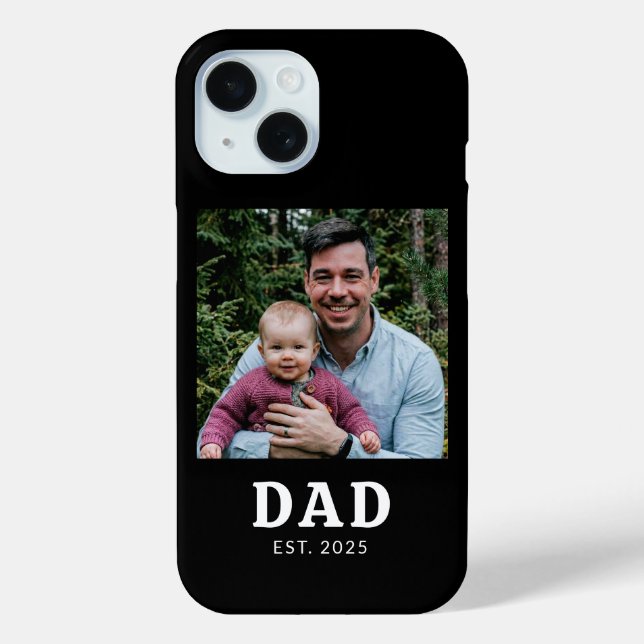 Dad Established Photo Gift  Case-Mate iPhone Case (Back)