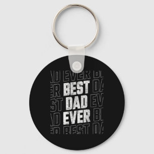 Dad Ever Fathers Day 1 Keychain