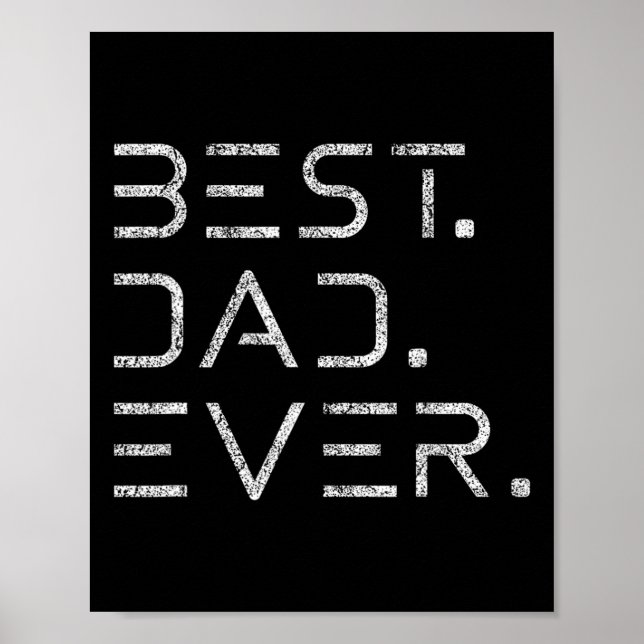 Dad Ever Shirt Modern Developer Programmer Fathers Poster (Front)