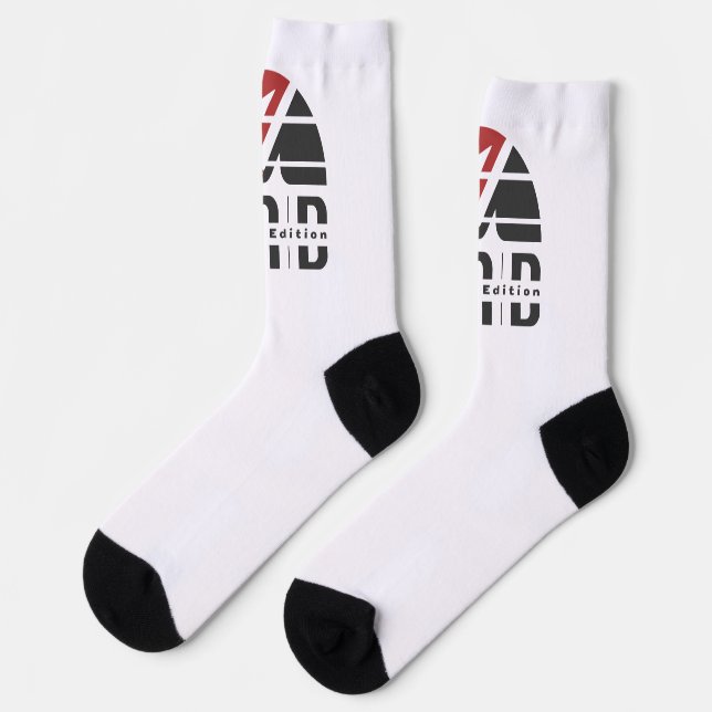 Dad: Expressing a Father's Unconditional Love Socks (Left)