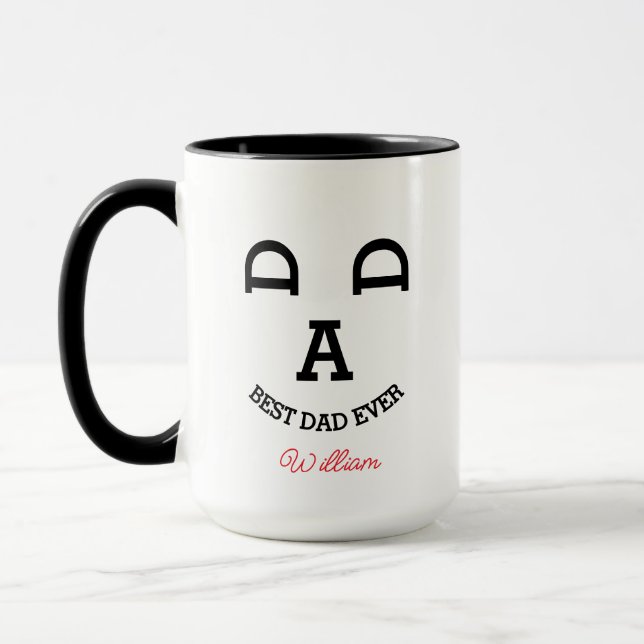 DAD Face Coffee Mug (Left)