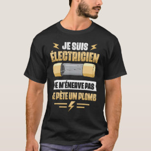 Dad  Fathers Day Electrician  Idea T-Shirt