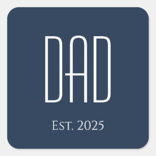 Dad Father's Day  Square Sticker