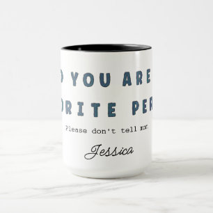 Dad Favourite Person Coffee Mug